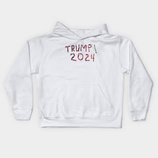 Trump 2024 Shotgun Shells Kids Hoodie